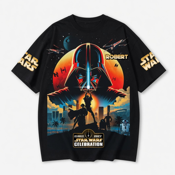 Galactic Saga 50th Anniversary - Personalized All Over Shirt - MNPS0104STW