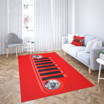 Jeep Red Carpet Living Room-Area Rug LT11