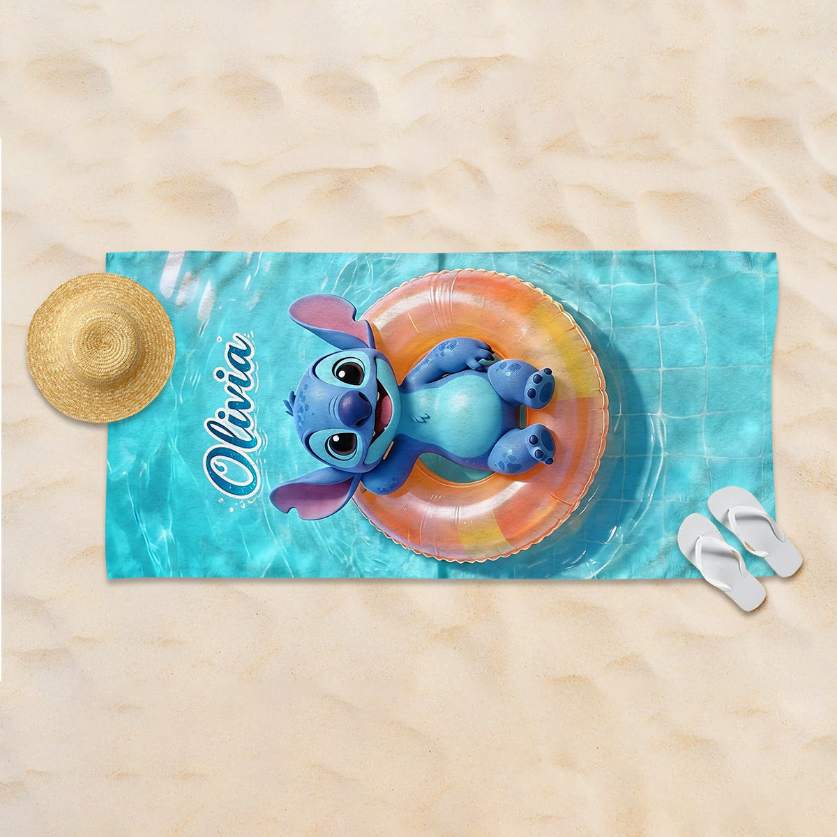 Summer Trip - Personalized Beach Towel/ Bath Towel - Gift For Fan Movies - Sti HH01 