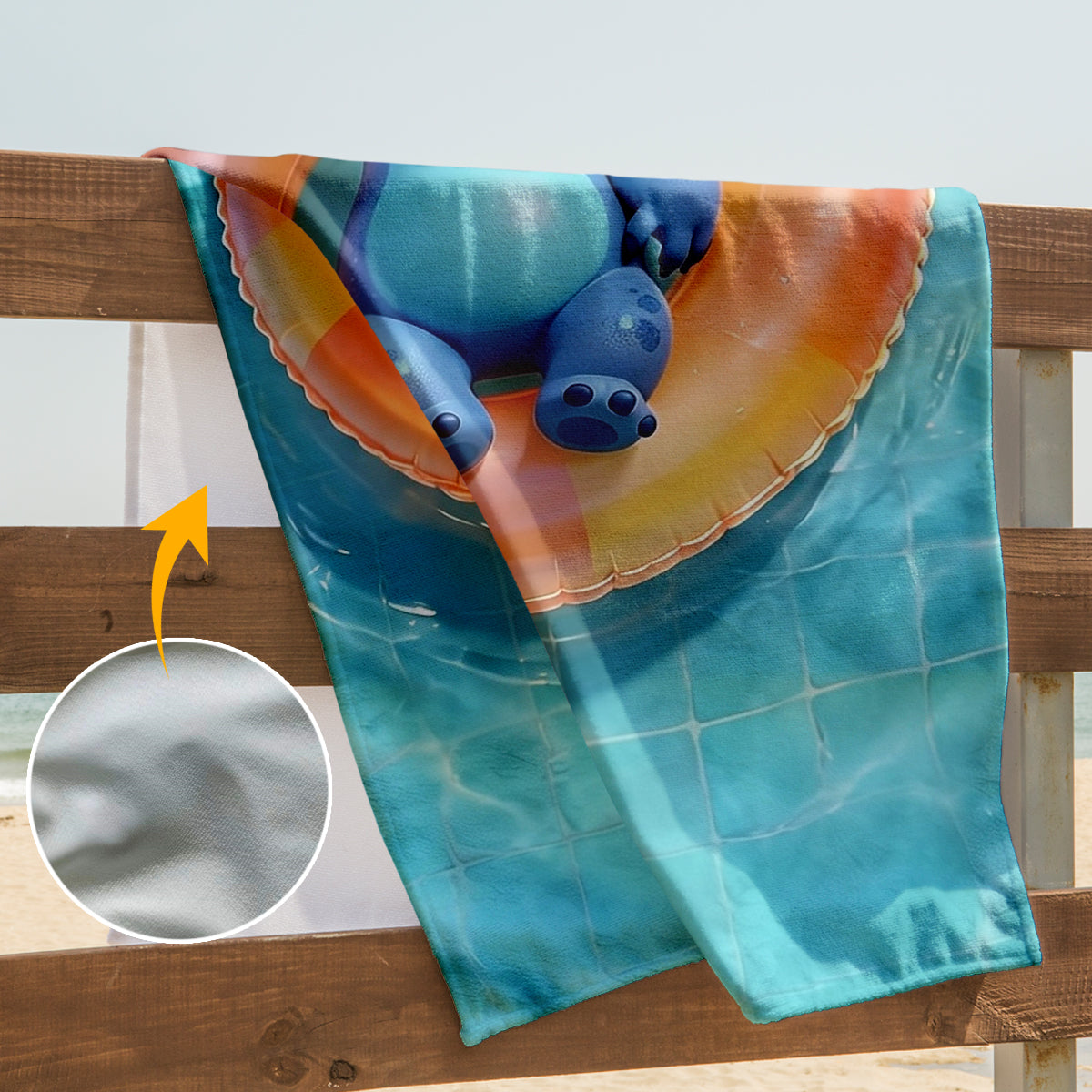 Summer Trip - Personalized Beach Towel/ Bath Towel - Gift For Fan Movies - Sti HH01 