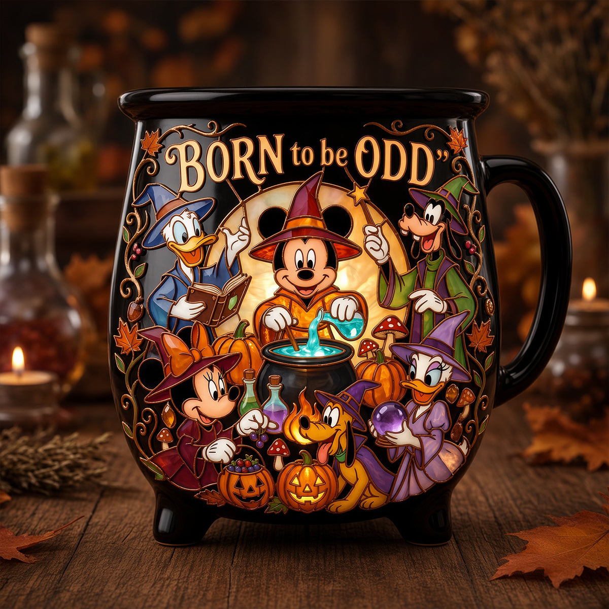 Odd Witches Ceramic Cauldron Mug - Personalized Gifts 02padt180826-Homacus