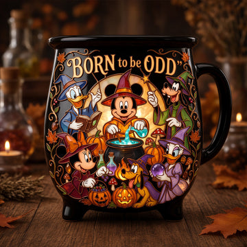 Odd Witches Ceramic Cauldron Mug - Personalized Gifts 02padt180826-Homacus