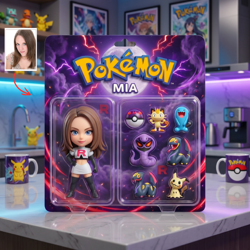 Custom Anime Photo Plaque, Personalized Gamer Figure Display, Custom Acrylic Plaque Gift For Anime Fans, Personalized Room Decor - image 4