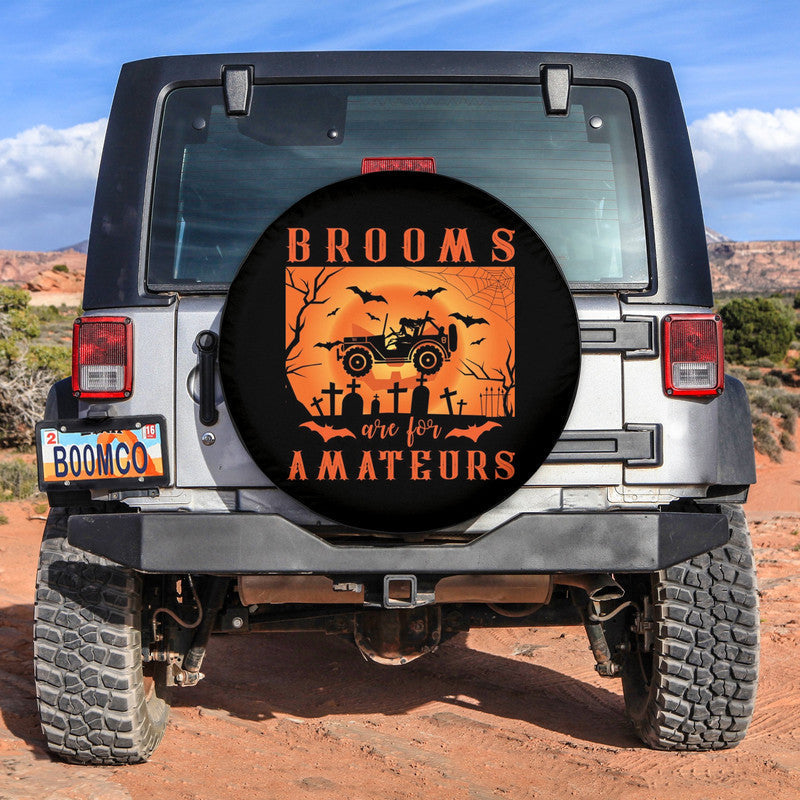 jeep-tire-covers-jeep-spare-tire-cover-halloween-brooms-are-for-amateurs-no11