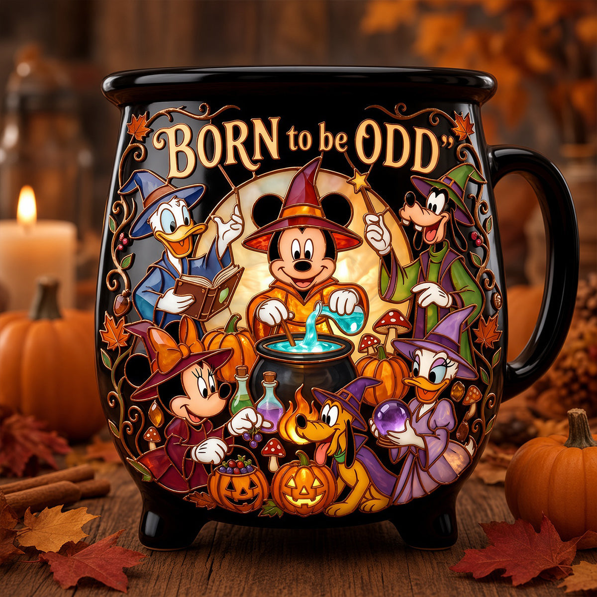 Odd Witches Ceramic Cauldron Mug - Personalized Gifts 02padt180826-Homacus