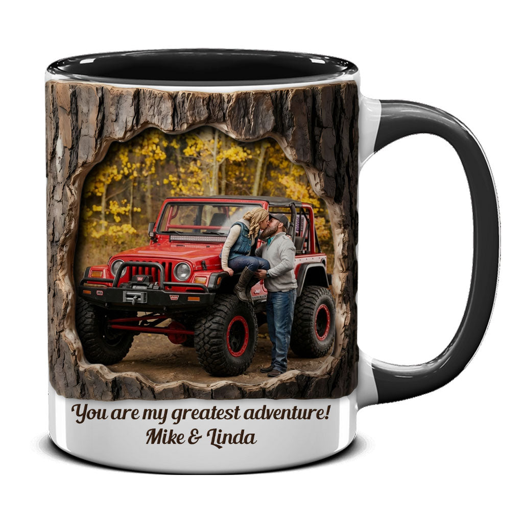Personalized Offroad Adventure Custom Photo Coffee Accent Mug DN1408261656