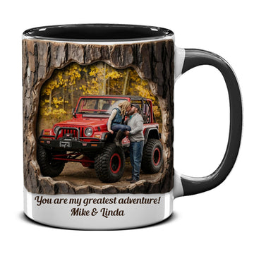 Personalized Offroad Adventure Custom Photo Coffee Accent Mug DN1408261656