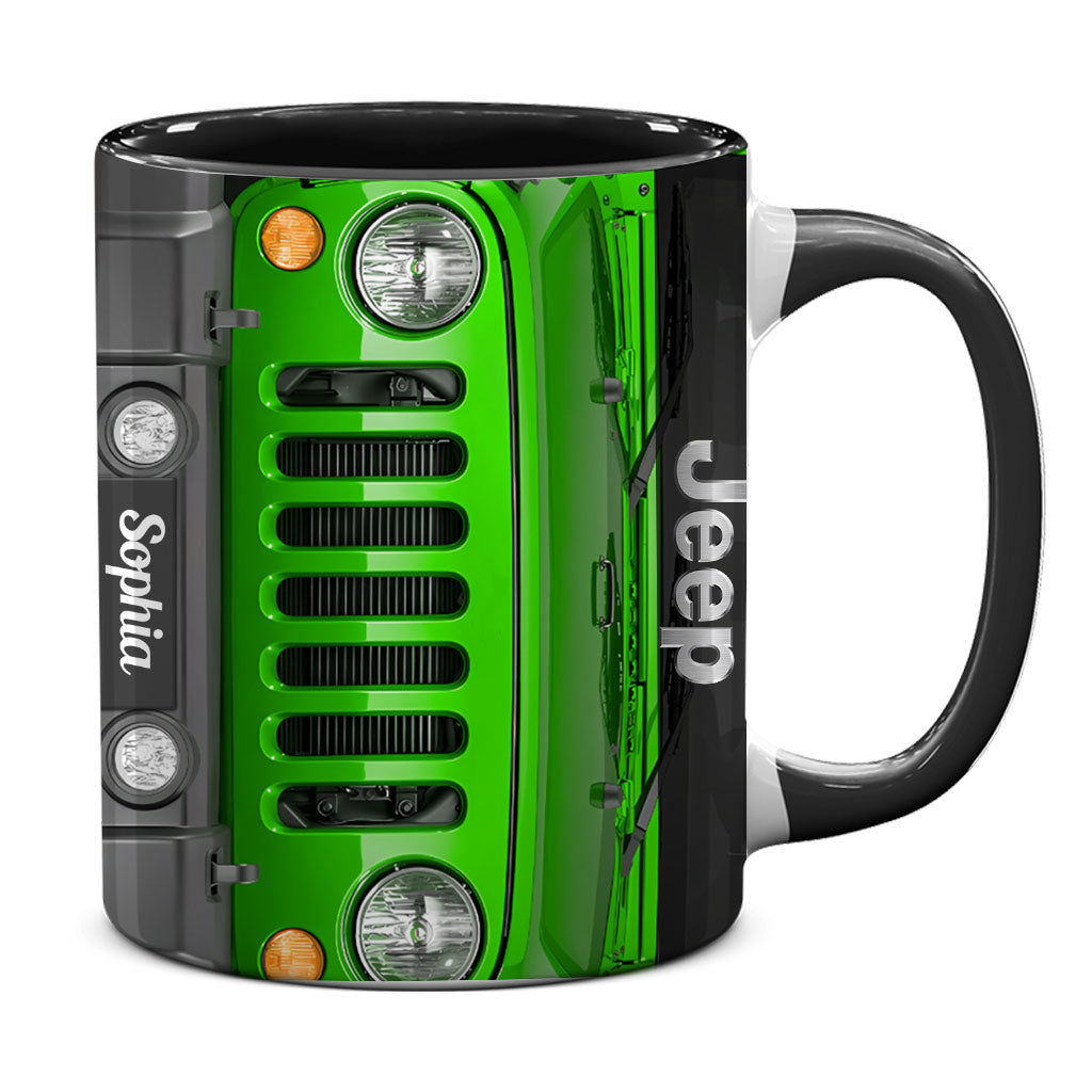 Personalized Jeep Grille Offroad Accent Mug DN1408261649