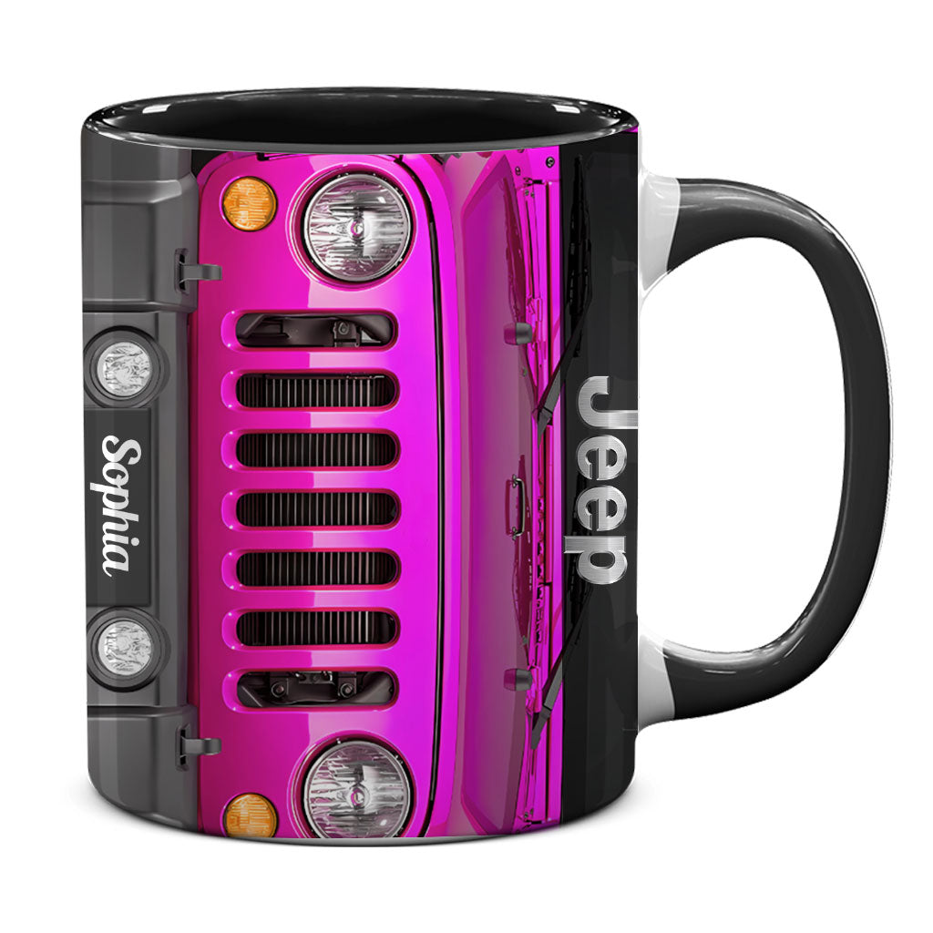 Personalized Jeep Grille Offroad Accent Mug DN1408261649