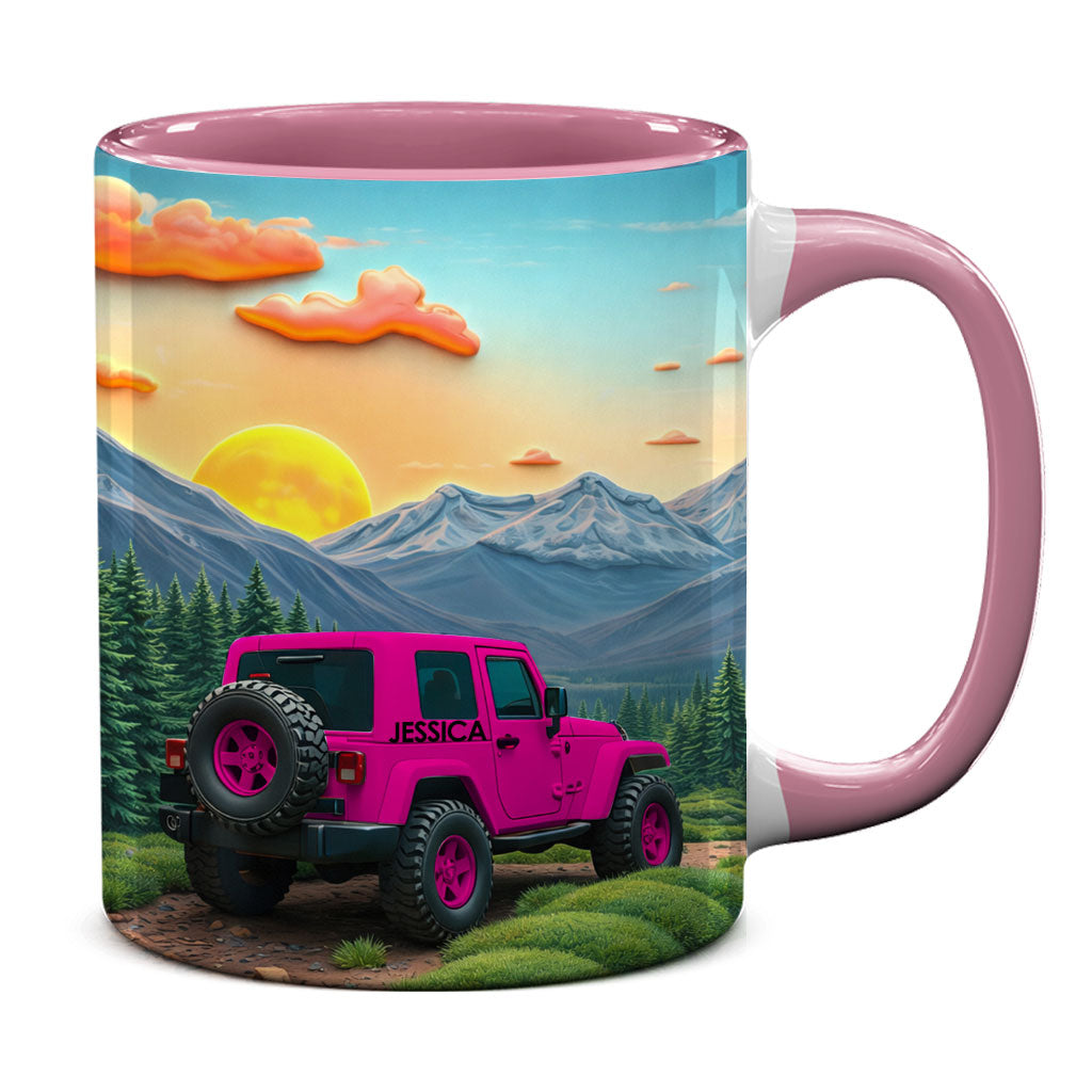 Personalized Jeep Offroad Lovers Coffee Accent Mug DN1408261654