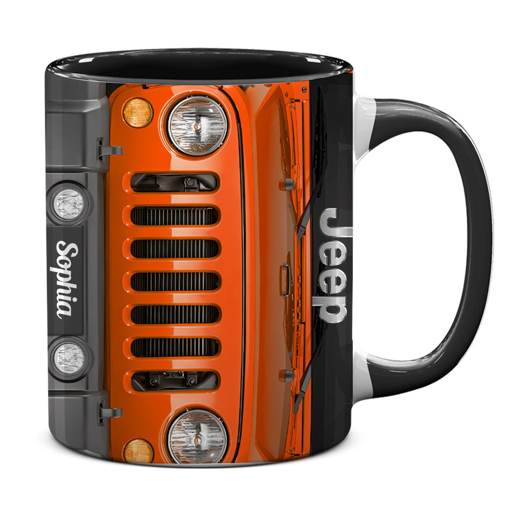 Personalized Jeep Grille Offroad Accent Mug DN1408261649