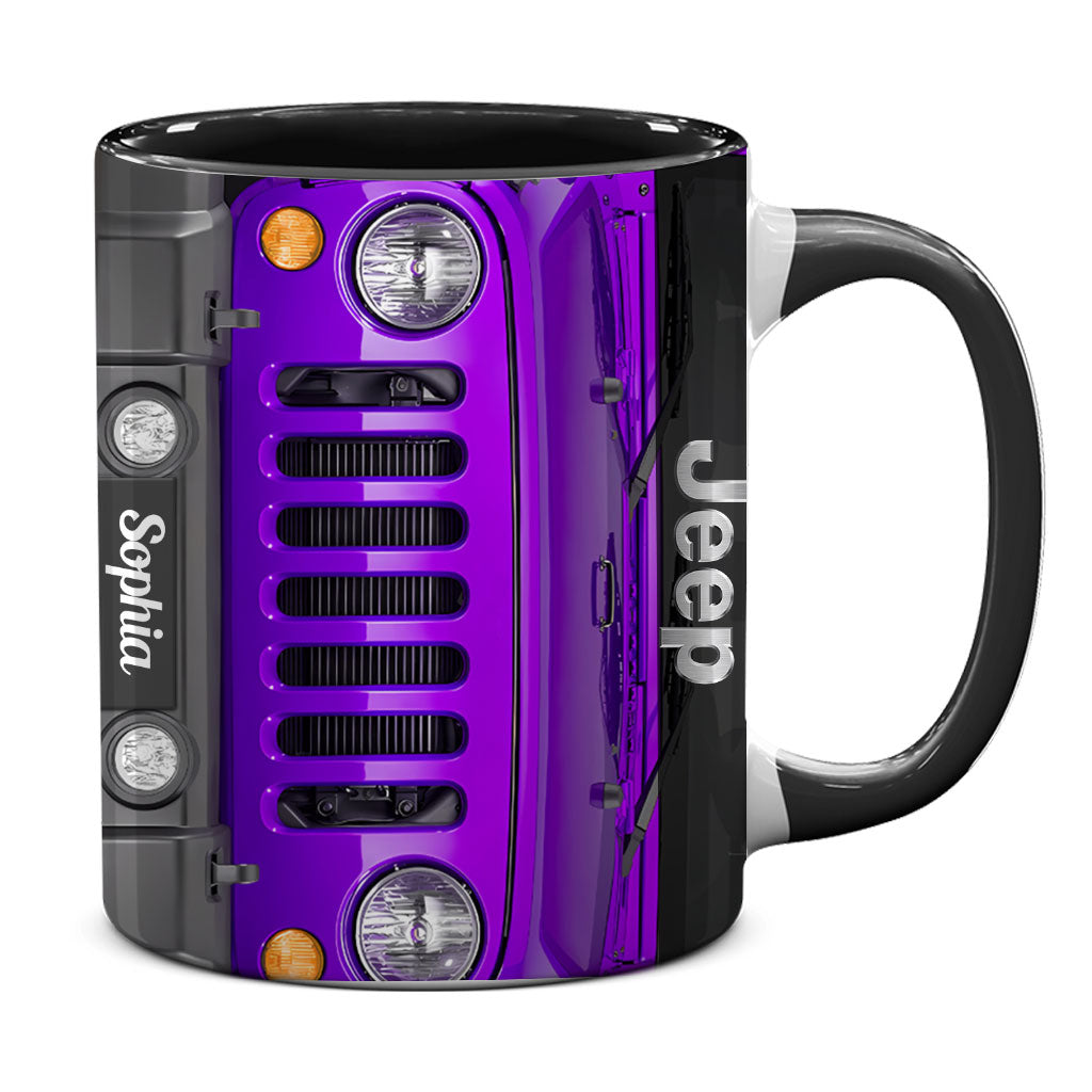 Personalized Jeep Grille Offroad Accent Mug DN1408261649