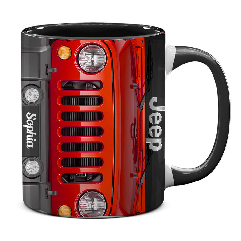 Personalized Jeep Grille Offroad Accent Mug DN1408261649