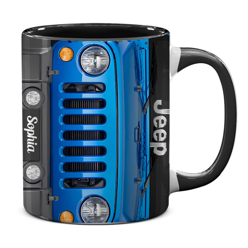 Personalized Jeep Grille Offroad Accent Mug DN1408261649