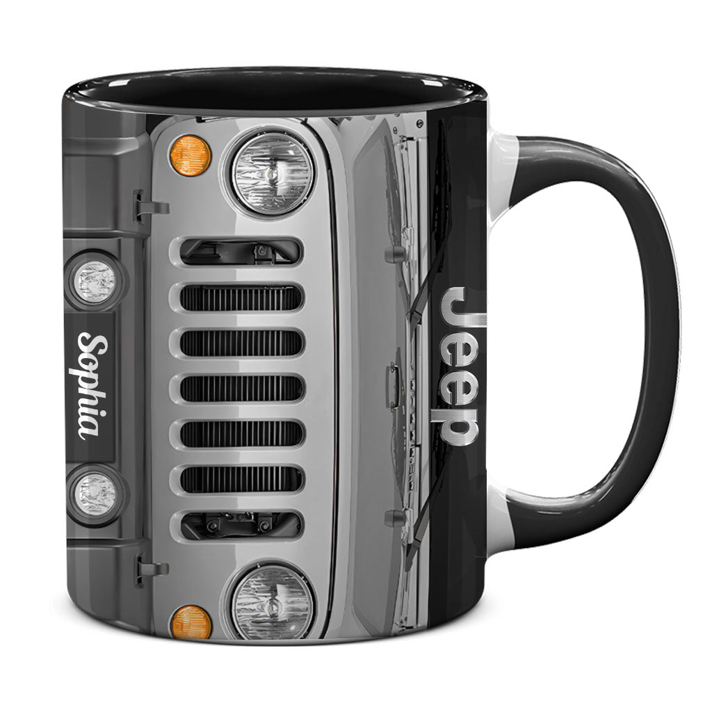 Personalized Jeep Grille Offroad Accent Mug DN1408261649