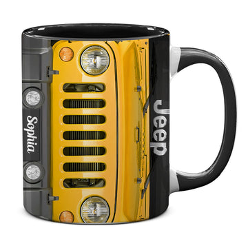 Personalized Jeep Grille Offroad Accent Mug DN1408261649