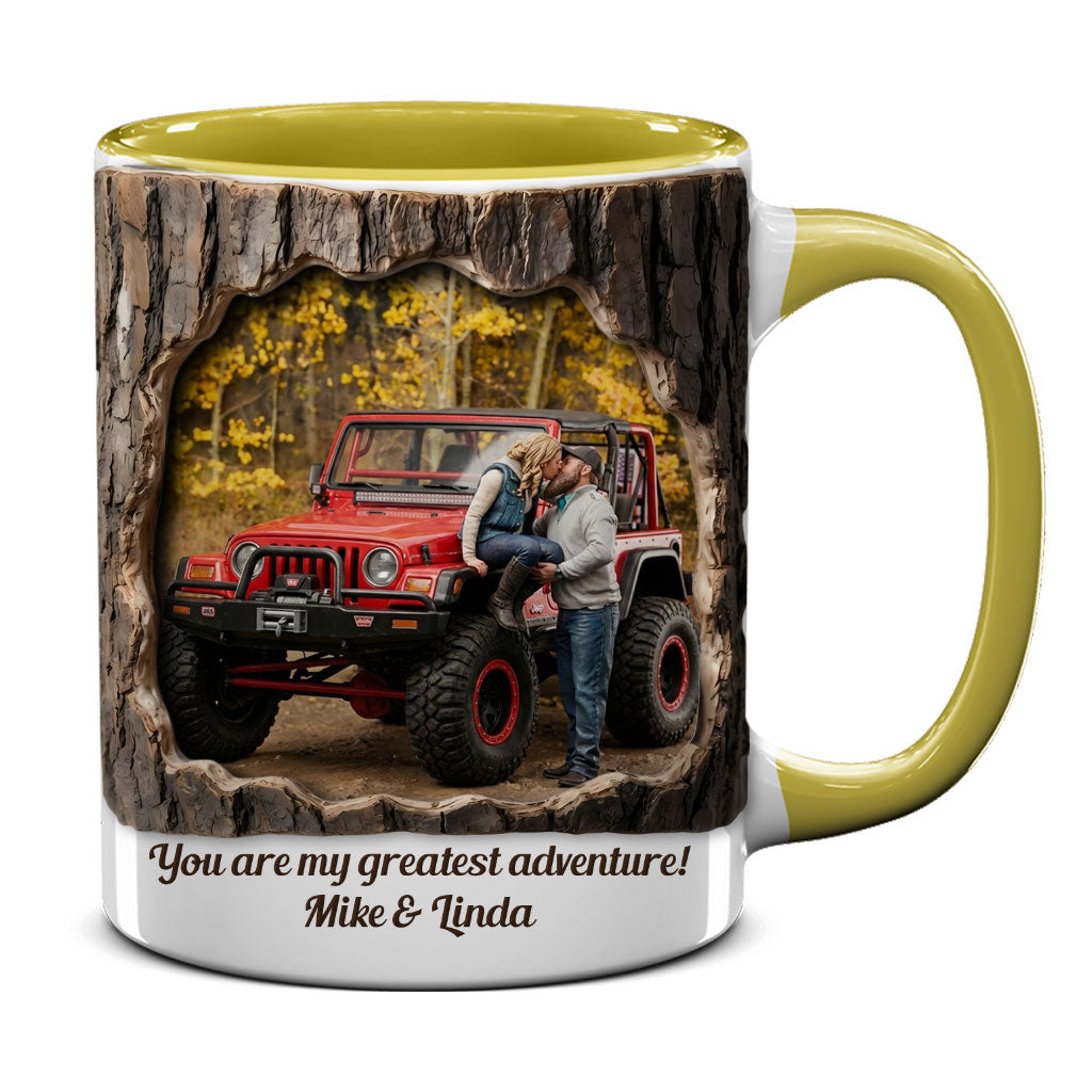 Personalized Offroad Adventure Custom Photo Coffee Accent Mug DN1408261656