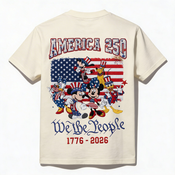 MkMo America 250 We The People - Personalized All Over Shirt - Gift For Patriots, Movies Fan