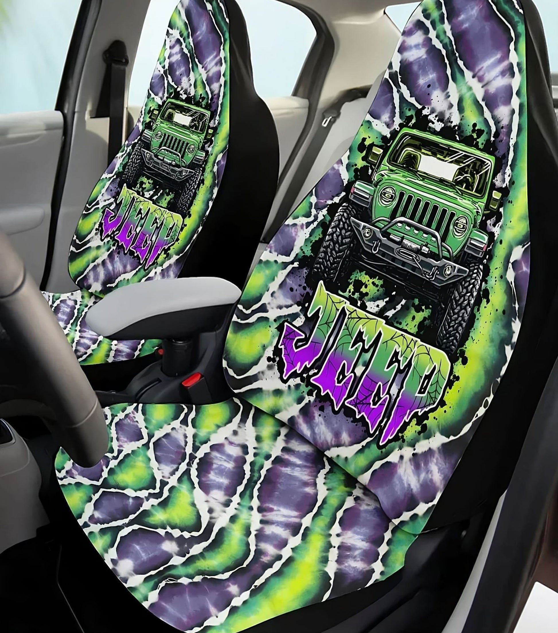 jeep-halloween-tie-dye-automotive-car-seat-cover