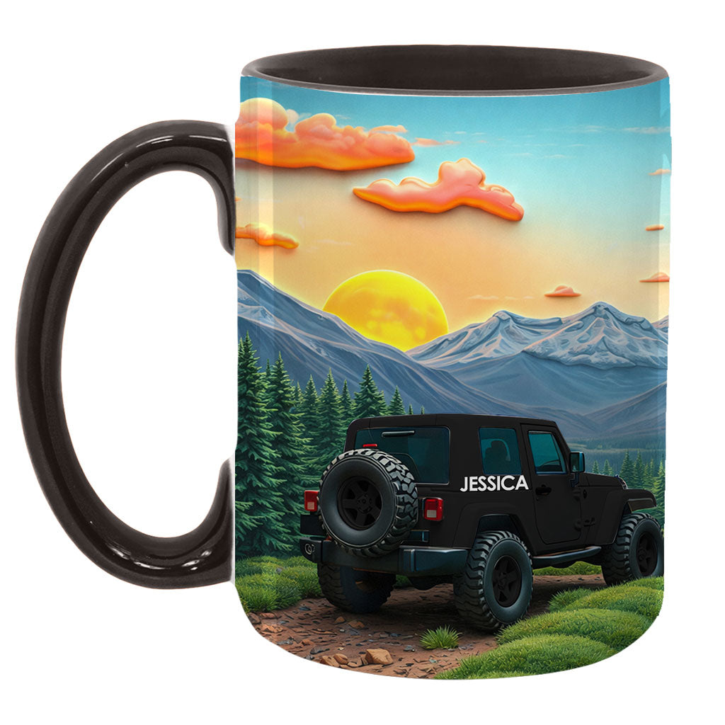 Personalized Jeep Offroad Lovers Coffee Accent Mug DN1408261654