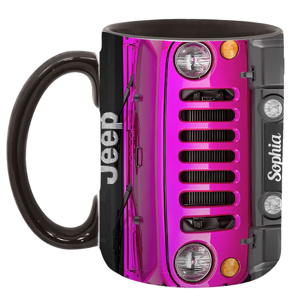 Personalized Jeep Grille Offroad Accent Mug DN1408261649