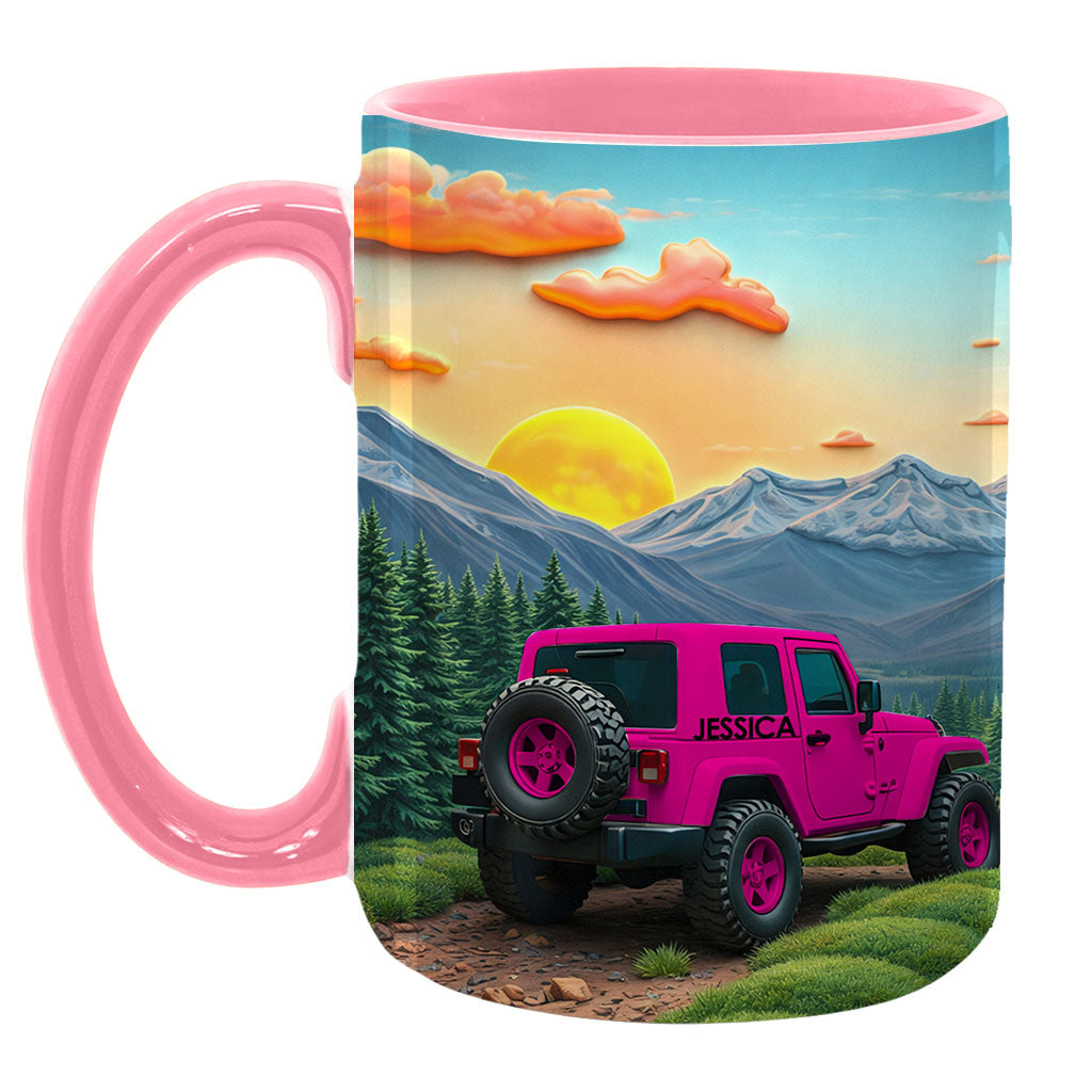 Personalized Jeep Offroad Lovers Coffee Accent Mug DN1408261654