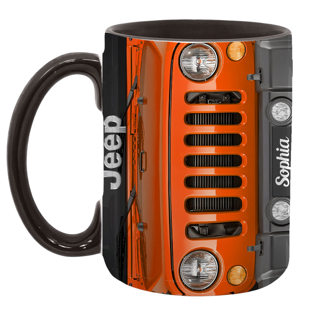Personalized Jeep Grille Offroad Accent Mug DN1408261649