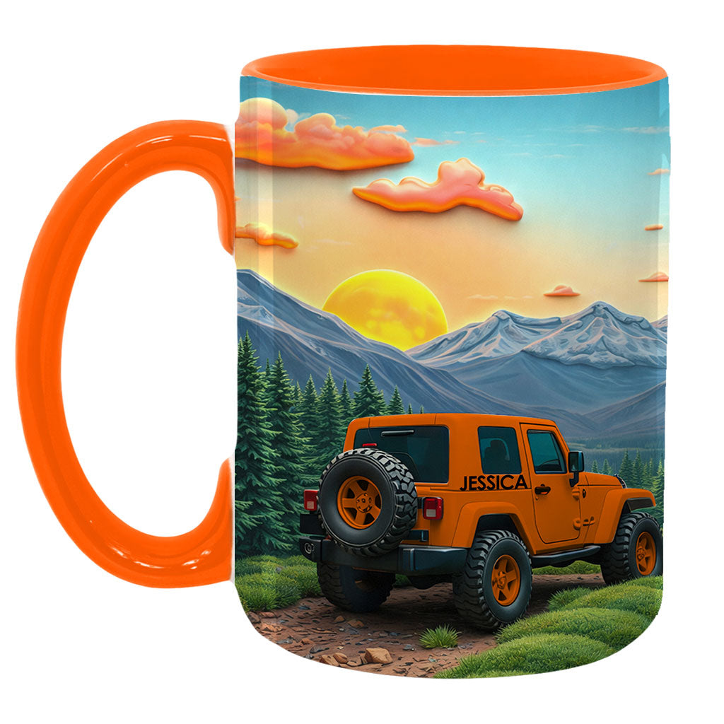 Personalized Jeep Offroad Lovers Coffee Accent Mug DN1408261654