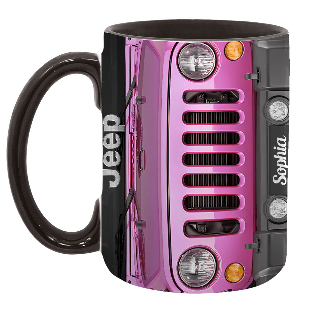 Personalized Jeep Grille Offroad Accent Mug DN1408261649