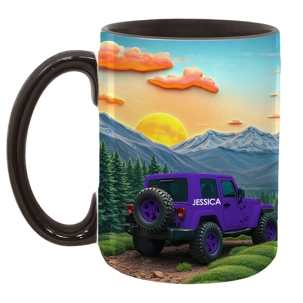 Personalized Jeep Offroad Lovers Coffee Accent Mug DN1408261654