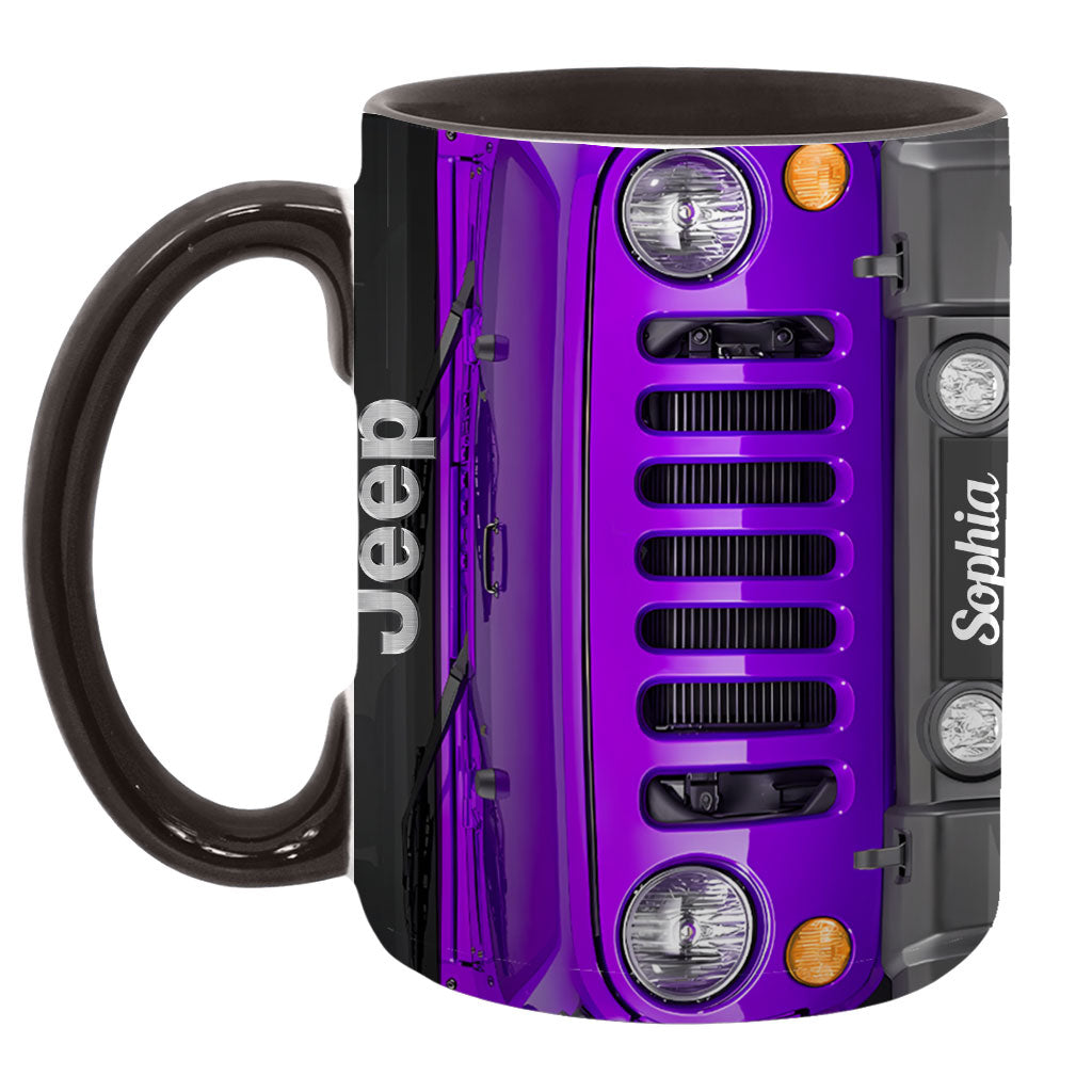 Personalized Jeep Grille Offroad Accent Mug DN1408261649