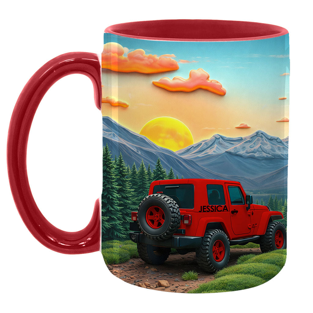 Personalized Jeep Offroad Lovers Coffee Accent Mug DN1408261654