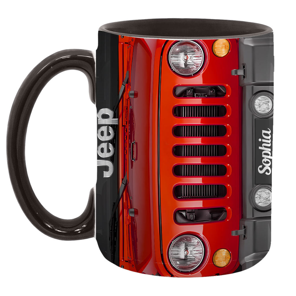 Personalized Jeep Grille Offroad Accent Mug DN1408261649
