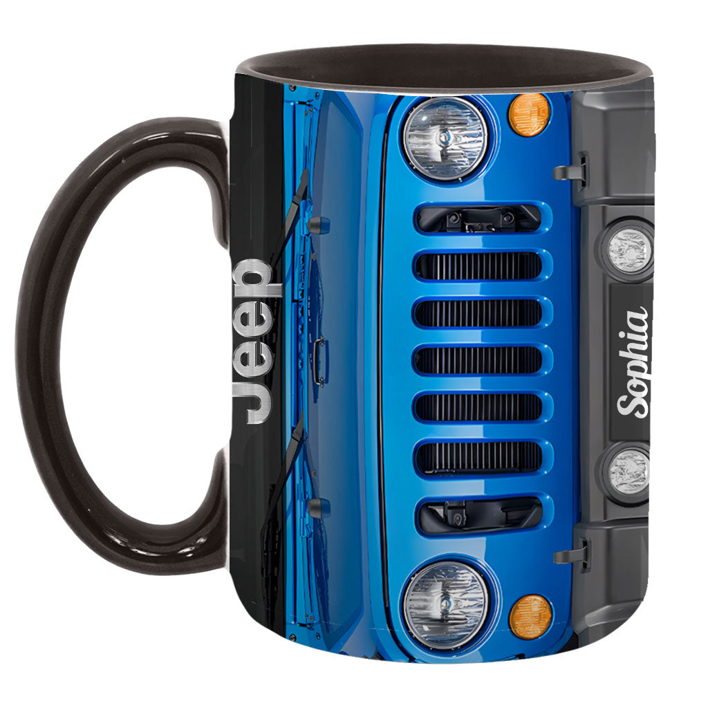 Personalized Jeep Grille Offroad Accent Mug DN1408261649