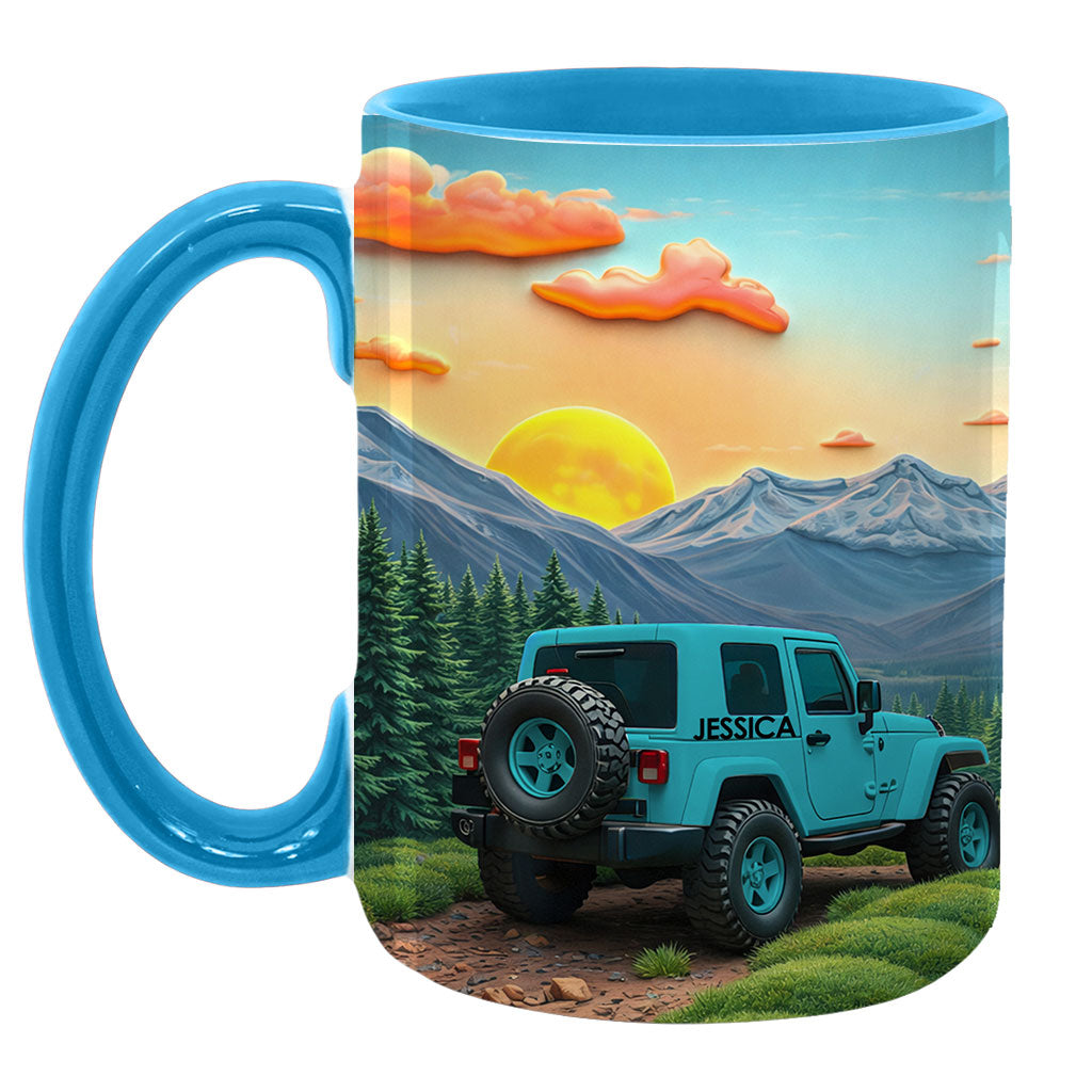 Personalized Jeep Offroad Lovers Coffee Accent Mug DN1408261654