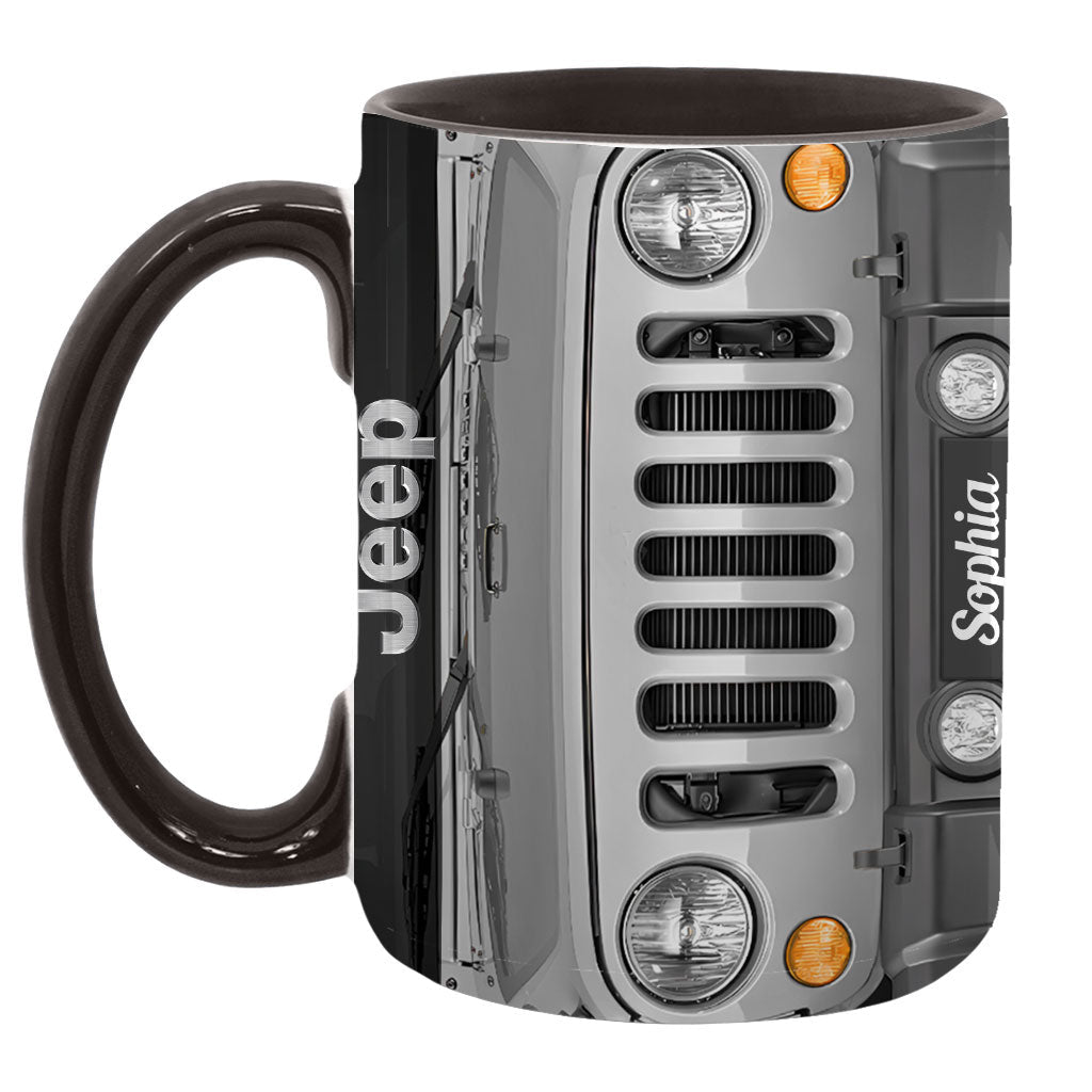 Personalized Jeep Grille Offroad Accent Mug DN1408261649