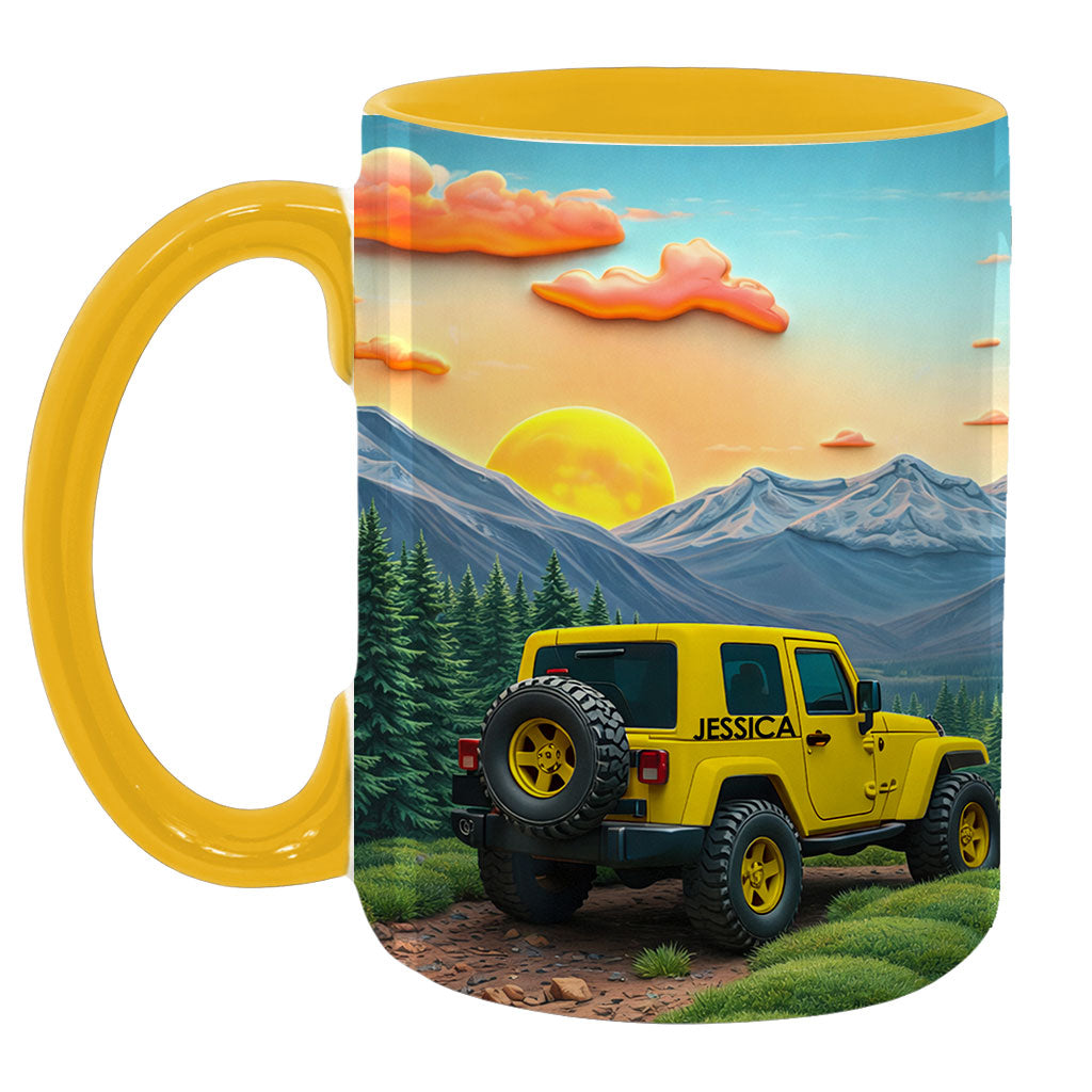 Personalized Jeep Offroad Lovers Coffee Accent Mug DN1408261654