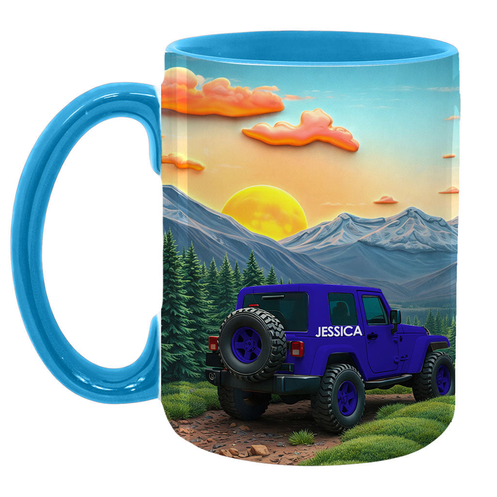 Personalized Jeep Offroad Lovers Coffee Accent Mug DN1408261654