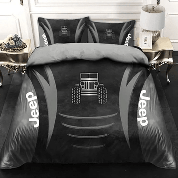 cool-jeep-black-metal-pattern-duvet-cover-bedding-set