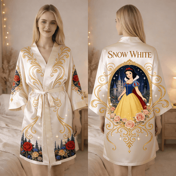 Princess Snow White Women's Satin Robe