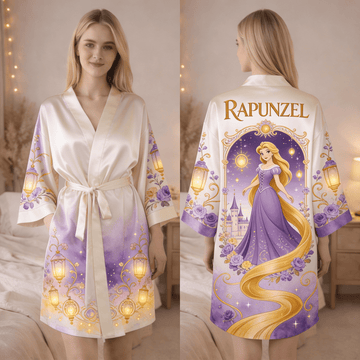 Princess Rapunzel Women's Satin Robe