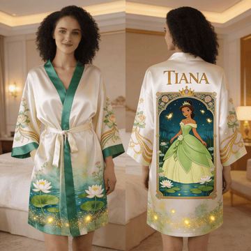 Princess Tiana Women's Satin Robe