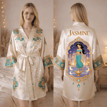 Princess Jasmine Women's Satin Robe