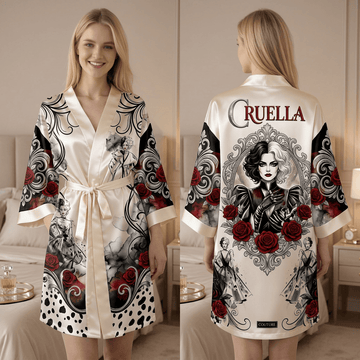 Cruella Women's Satin Robe