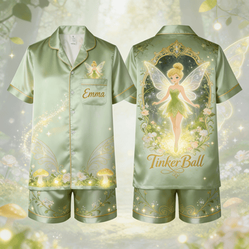Princess Tinker Bell Shorts Pajama Set