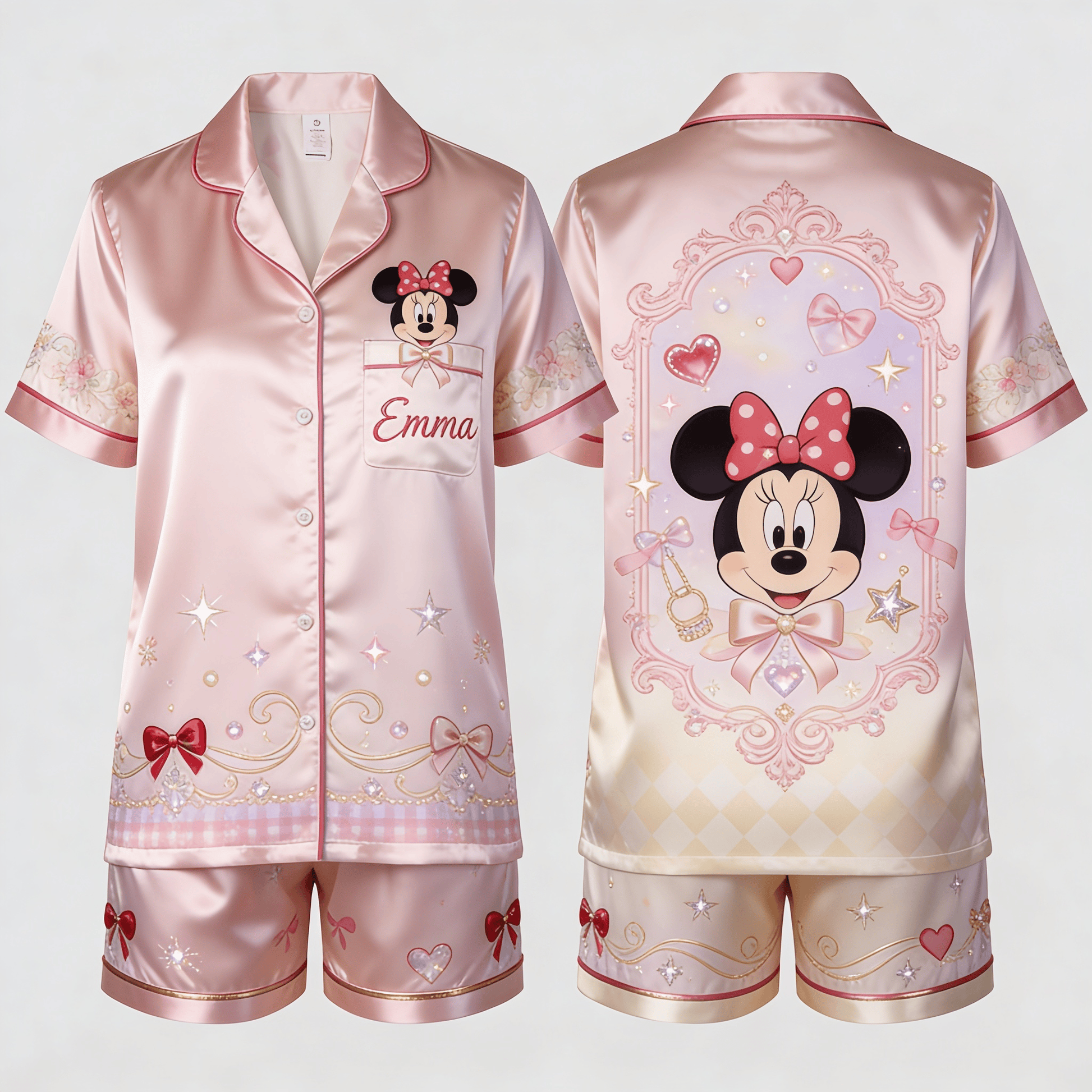 Princess Mouse Shorts Pajama Set