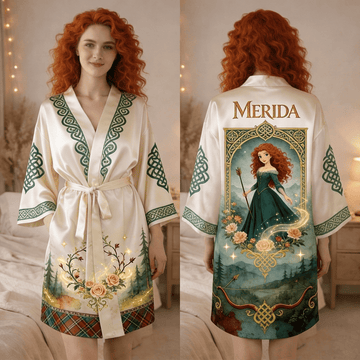 Princess Merida Women's Satin Robe