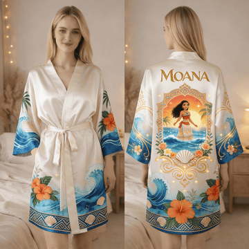 Princess Moana Women's Satin Robe