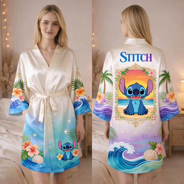 Princess Stitch Women's Satin Robe