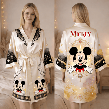 Princess Mickey Women's Satin Robe